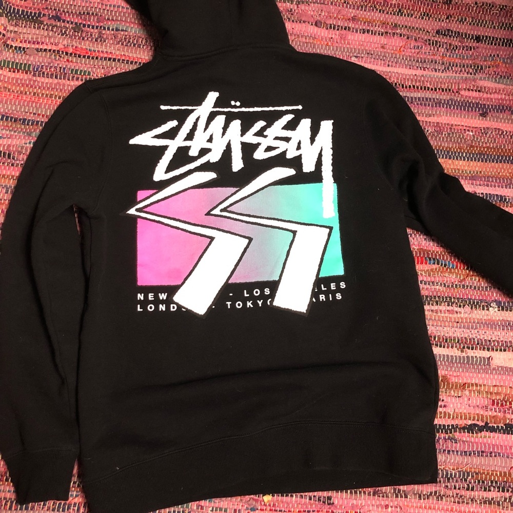Authentic Stussy hoodie size small